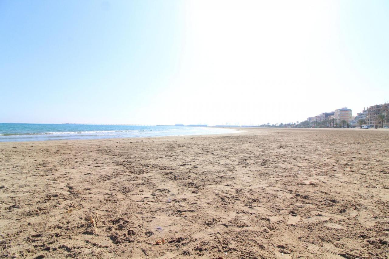 Global Properties, Apartamento En Primera Linea, Playa Puerto De Sagunto Exterior photo